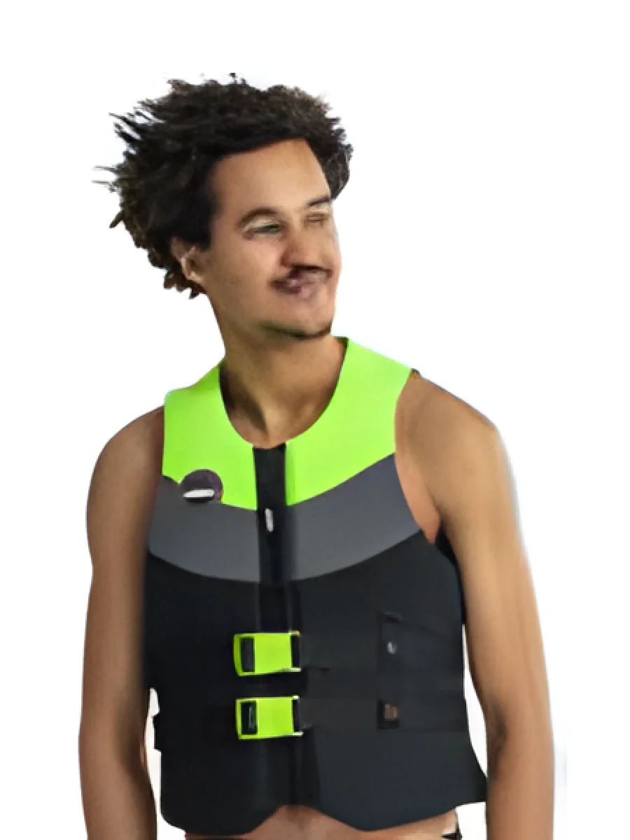 SR41172 Jobe Neopren Erkek Can Yeleği Acık Yeşil L 85 Kg