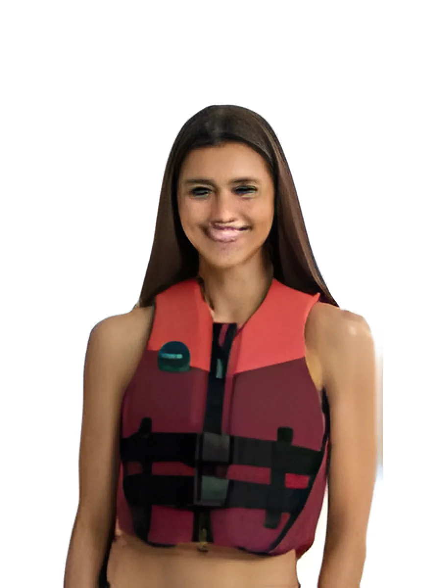 SR41155 Jobe Neopren Kadın Can Yeleği Pembe 2XL 80 Kg