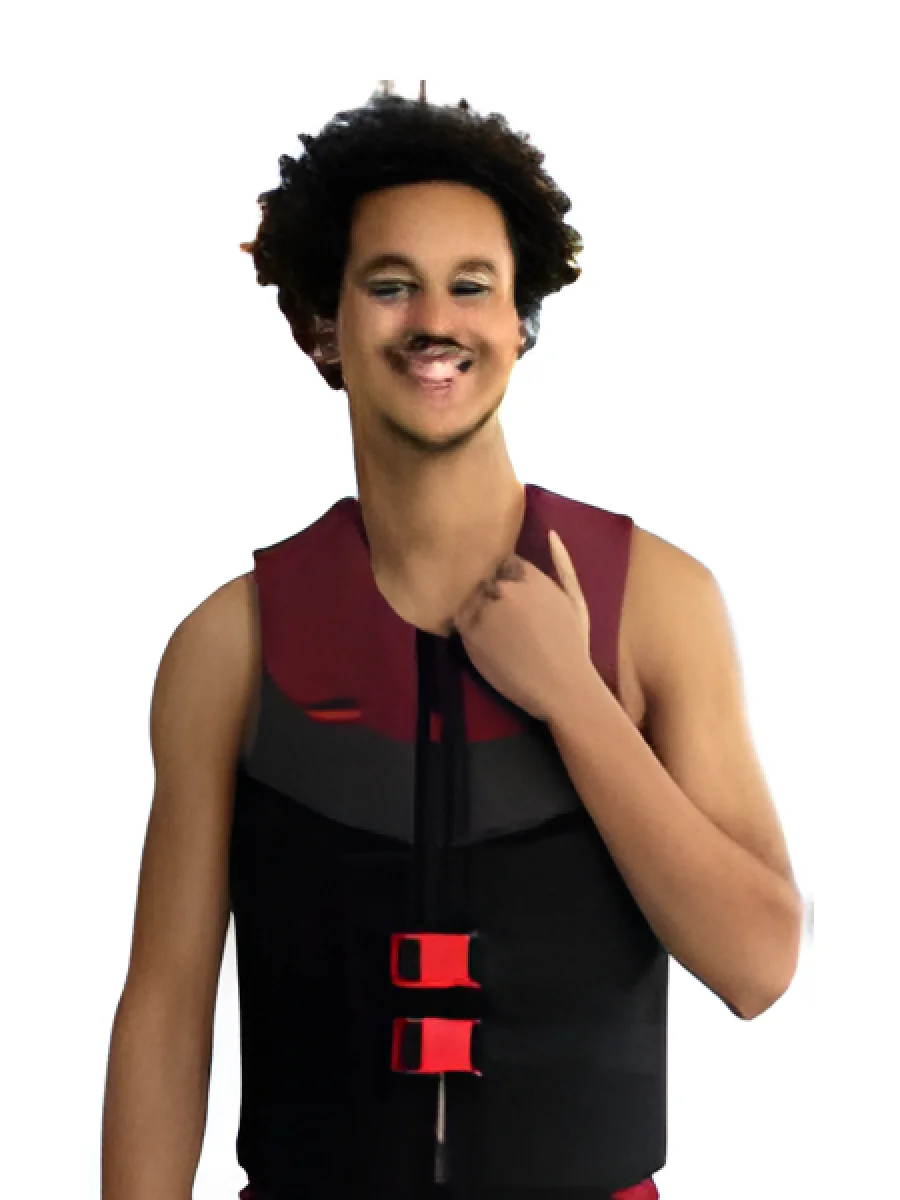 SR41194 Jobe Neopren Erkek Can Yeleği Bordo 2XL 95 Kg
