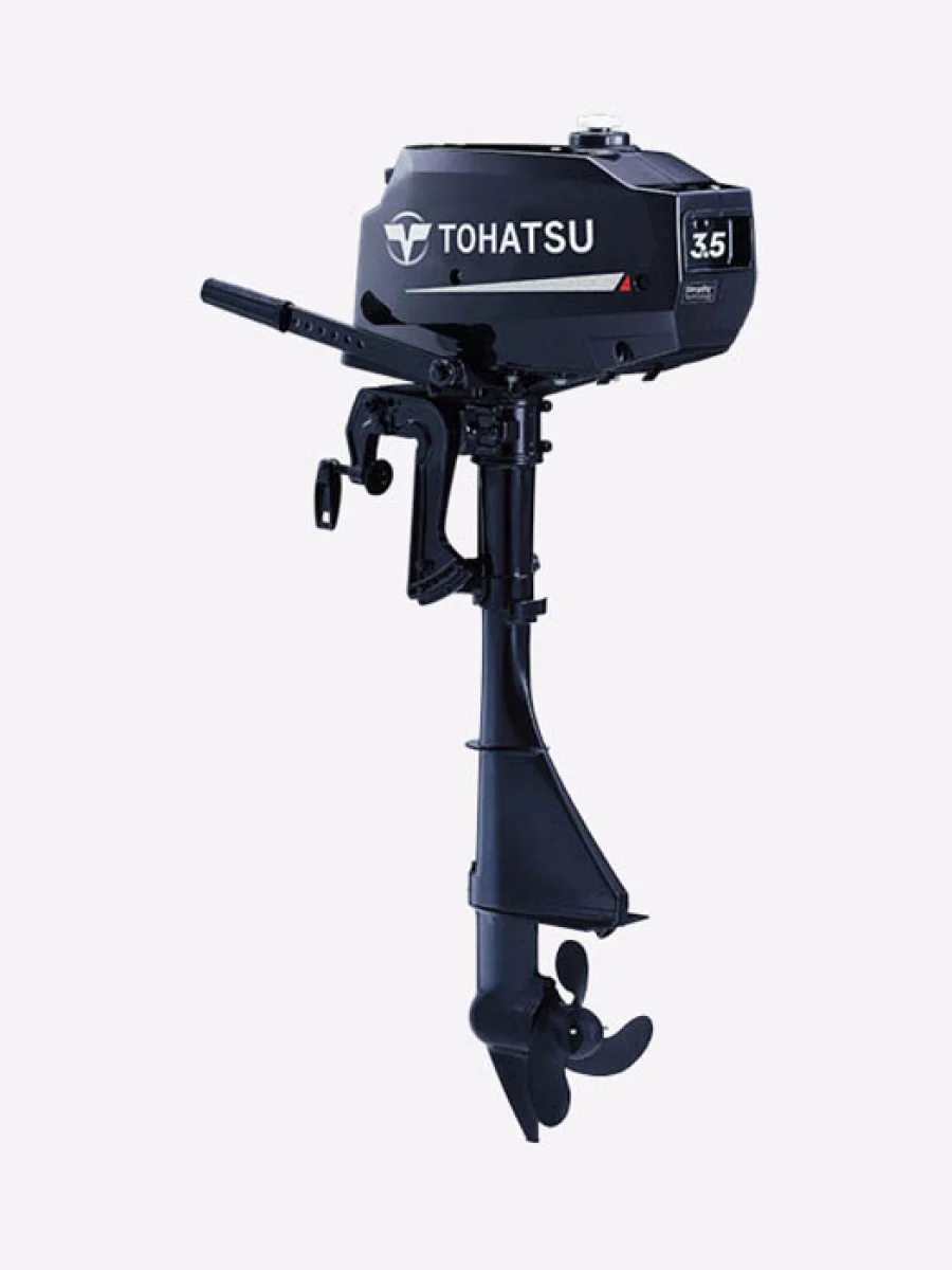 Tohatsu MFS3.5 BL karbüratörlü ve uzun şaftlı 4 Zamanlı Dıştan Takma Deniz Motoru